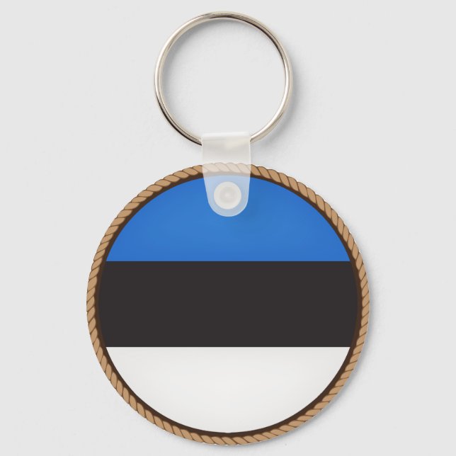 Llavero Sello de bandera de Estonia de Guay (Anverso)