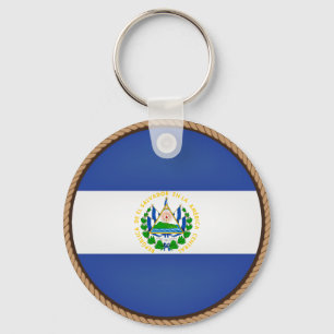 Llavero Sello de bandera de Guay El Salvador