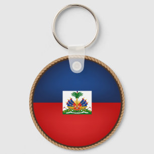 Llavero Sello de bandera de Guay Haití