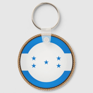 Llavero Sello de bandera de Guay Honduras