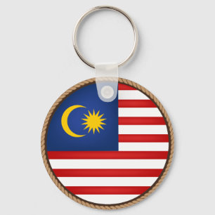 Llavero Sello de bandera de Malasia de Guay