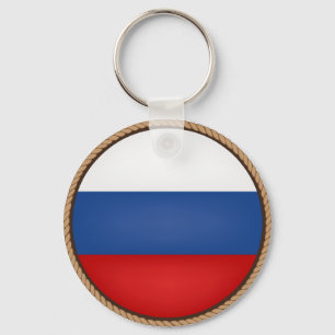Llavero Sello de bandera de Rusia de Guay