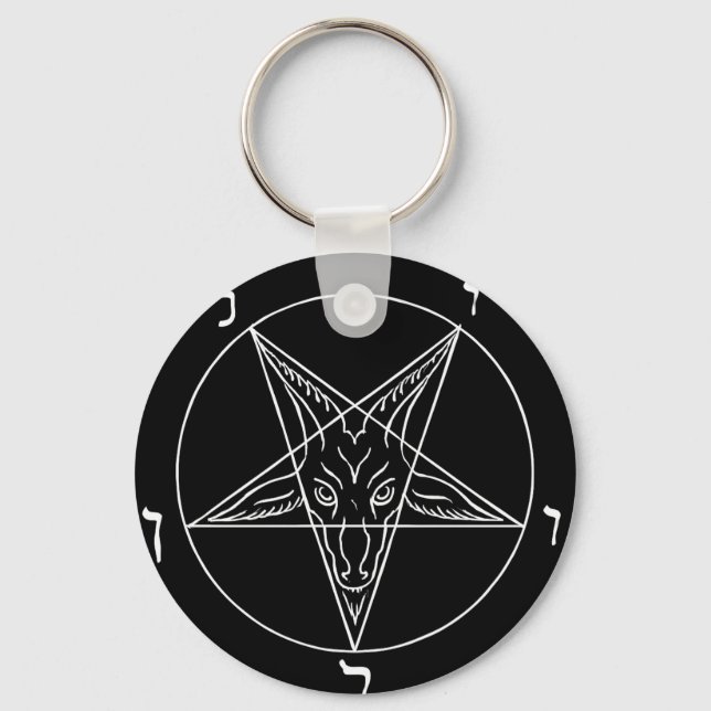 Llavero Sello de Baphomet (Anverso)