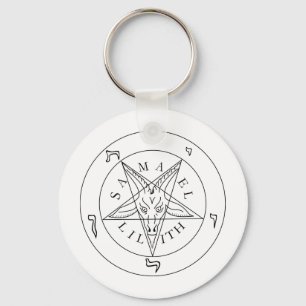 Llavero Sello de Baphomet