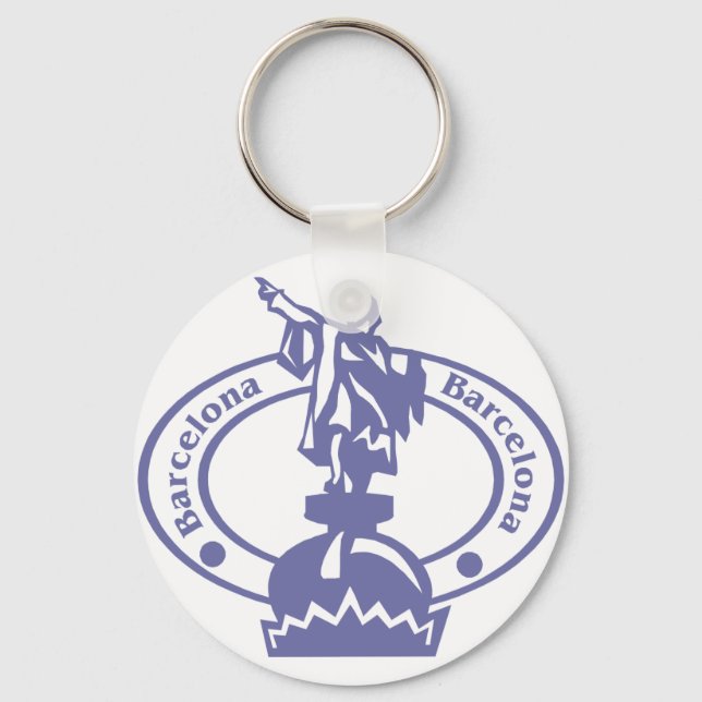 Llavero Sello de Barcelona (Anverso)