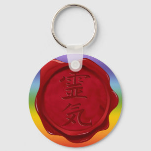 Llavero sello de cera - REIKI colores de chakren
