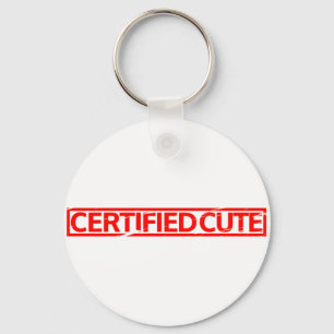 Llavero Sello de corte certificado