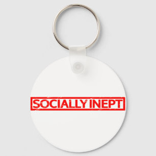 Llavero Sello de inepto social