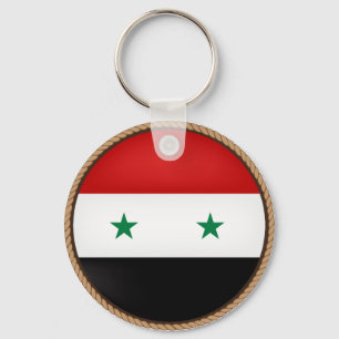 Llavero Sello de la bandera siria de Guay