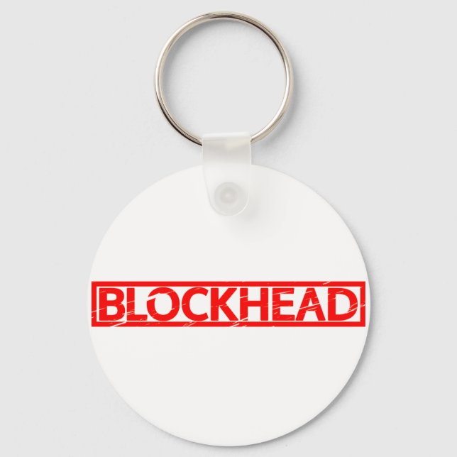 Llavero Sello de la cabeza de bloqueo (Anverso)
