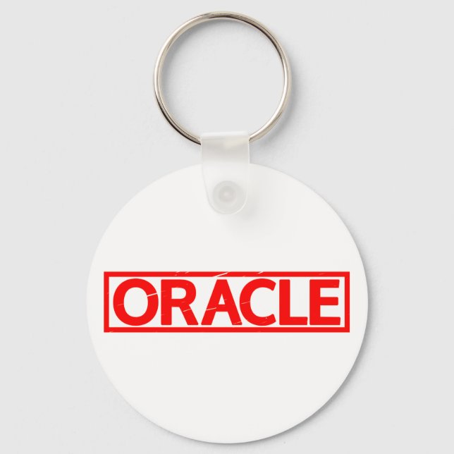 Llavero Sello de Oracle (Anverso)