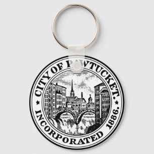 Llavero Sello de Pawtucket, Keychain de Island