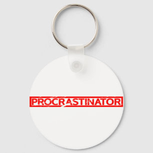 Llavero Sello de Procrastinador
