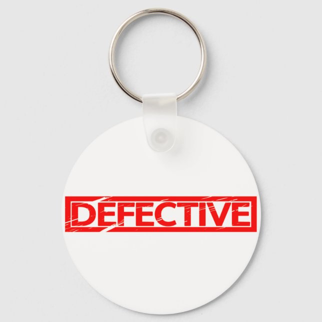 Llavero Sello defectuoso (Anverso)
