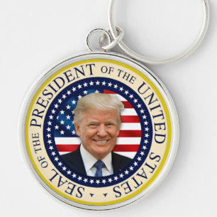 Llavero Sello del 47° presidente Trump ganó 2024