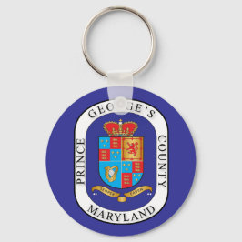 Llavero Sello del condado de Prince George