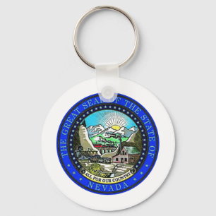 Llavero Sello del estado de Nevada