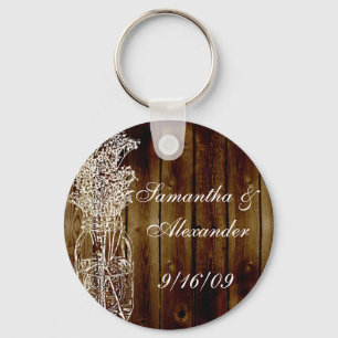 Llavero Sello del tarro de albañil en tablón de madera