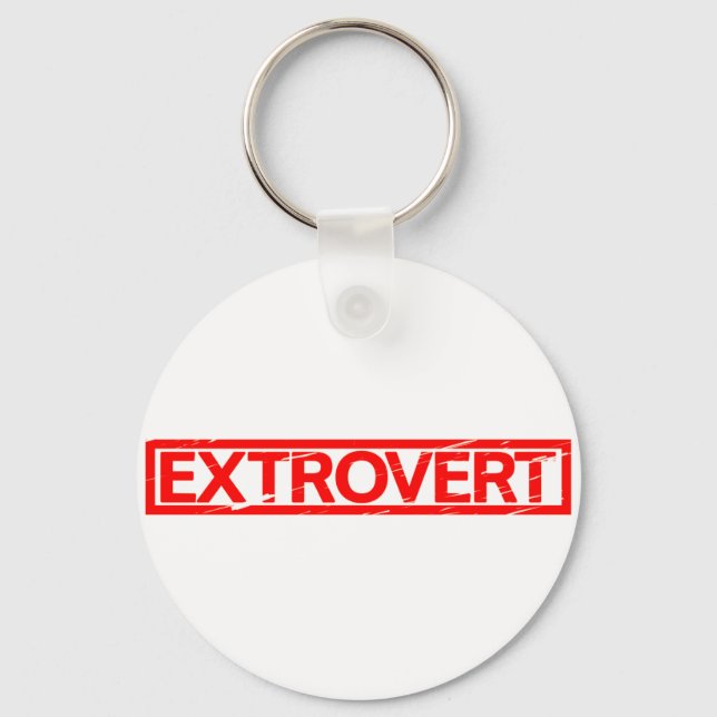 Llavero Sello extrovertido (Anverso)