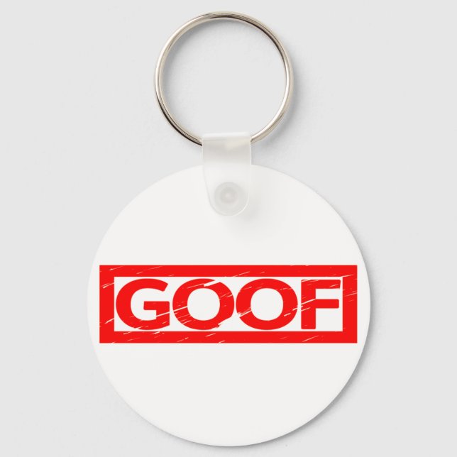 Llavero Sello Goof (Anverso)