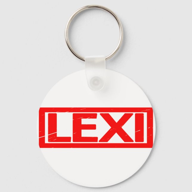 Llavero Sello Lexi (Anverso)