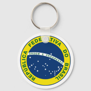 Llavero Sello nacional de Brasil