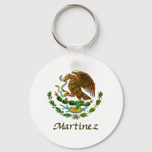 Llavero Sello nacional mexicano de Martínez