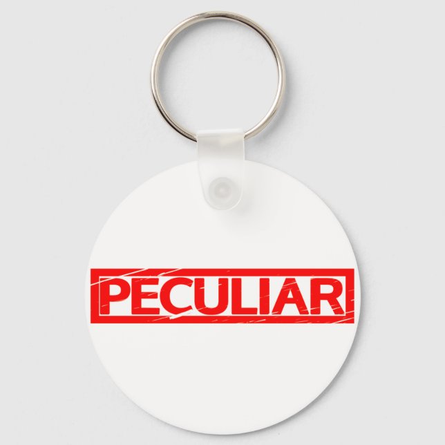 Llavero Sello peculiar (Anverso)
