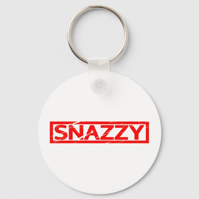Llavero Sello Snazzy (Anverso)