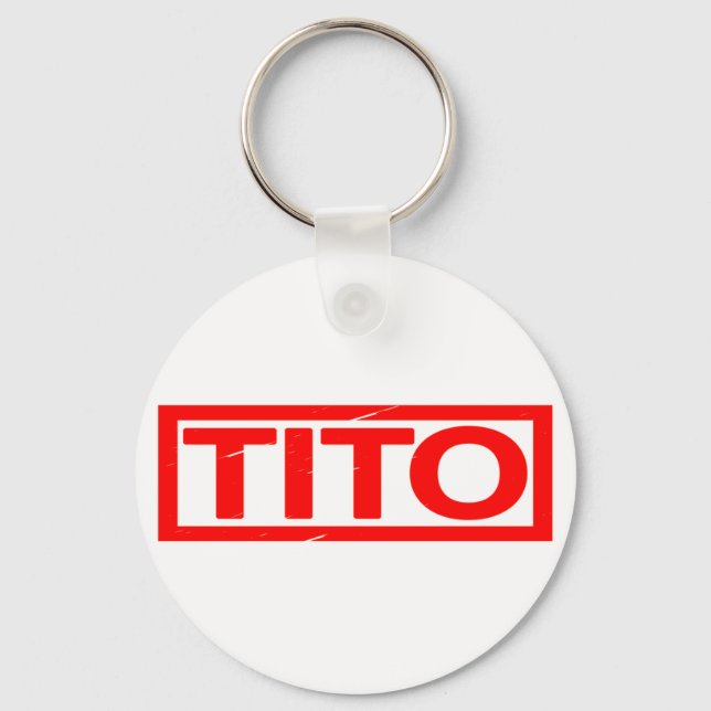Llavero Sello Tito (Anverso)