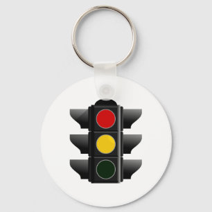 Llavero Semáforo traffic light rojo amarillo hablas yello