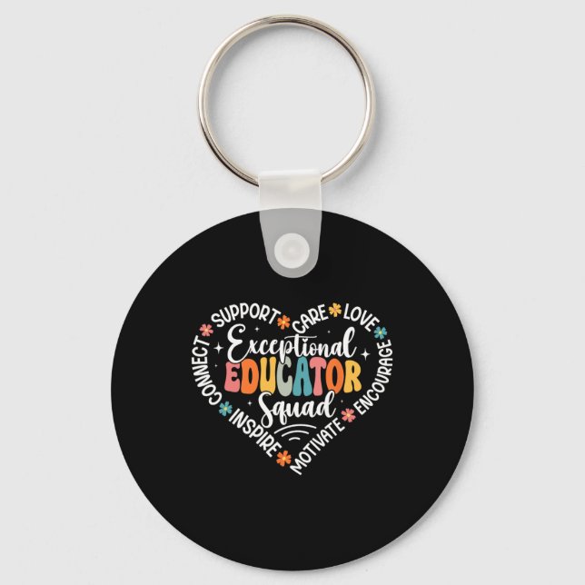 Llavero Semana de Agradecimiento al Equipo de Educadores E (Anverso)
