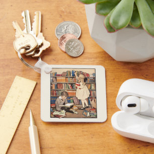 Llavero Semana del Libro Infantil por Jessie Willcox Smith