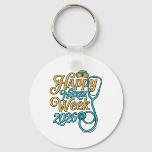 Llavero Semana Feliz de la Enfermera 2026 Diseño de Camise