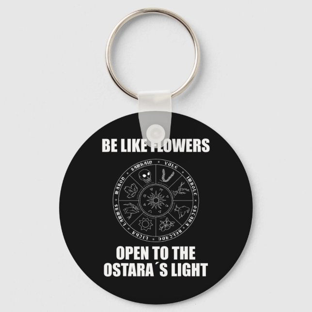 Llavero Semana Santa Ostara Eostre Pagan Witchcraft Spring (Anverso)