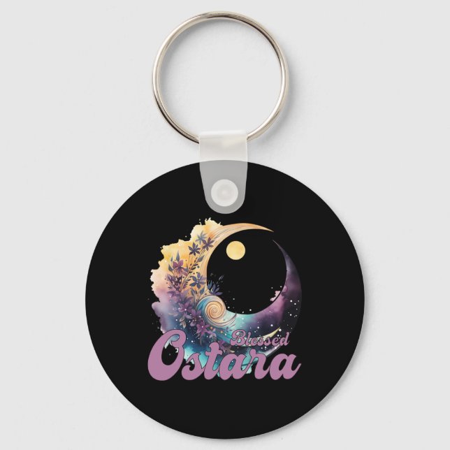Llavero Semana Santa Ostara Eostre Pagan Witchcraft Spring (Anverso)