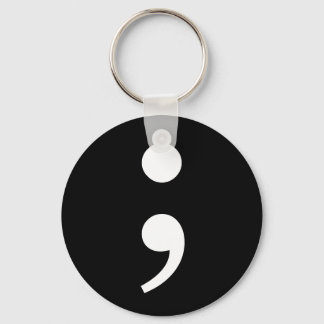 Llavero Semicolon Keychain