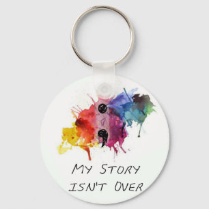 Llavero Semicolón - Mi historia no termina