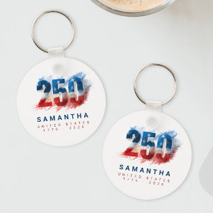 Llavero Semicucentenario EE. UU. 250 aniversario de Améric