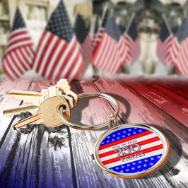 Llavero Semiquincentennial Stars & Stripes 250th