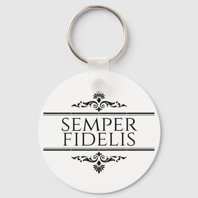 Llavero Semper Fidelis (Anverso)