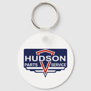 Llavero Señal de piezas de Hudson de época