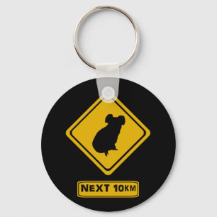 Llavero señal de ruta de koala