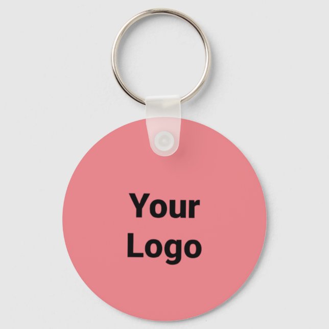 Llavero Sencillo logo de personalizado minimalista elegant (Anverso)