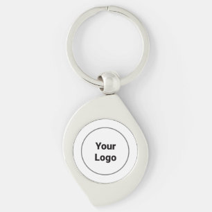 Llavero Sencillo logo de personalizado minimalista elegant