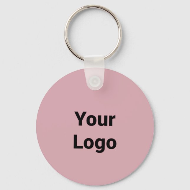 Llavero Sencillo logo de personalizado minimalista elegant (Anverso)