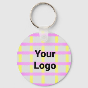 Llavero Sencillo logo de personalizado minimalista elegant