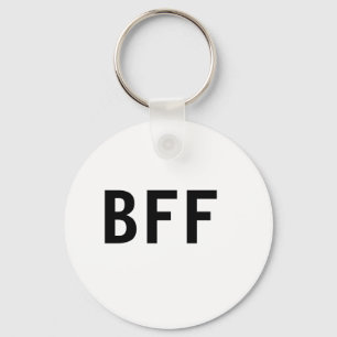 Llavero Sencillo minimalista BFF mejores amigos familia no