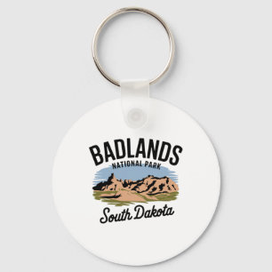 Llavero Senderismo Camping Escénico Dakota del Sur Badland