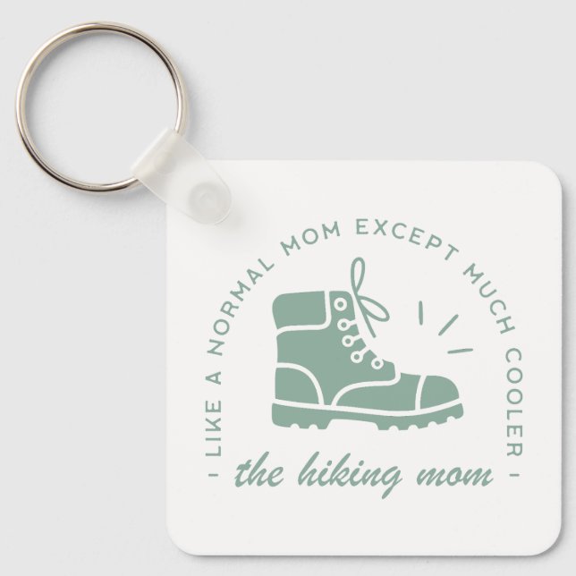 Llavero Senderismo por el sendero montañoso de mamá cita l (Anverso)